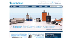 Desktop Screenshot of micromo.com